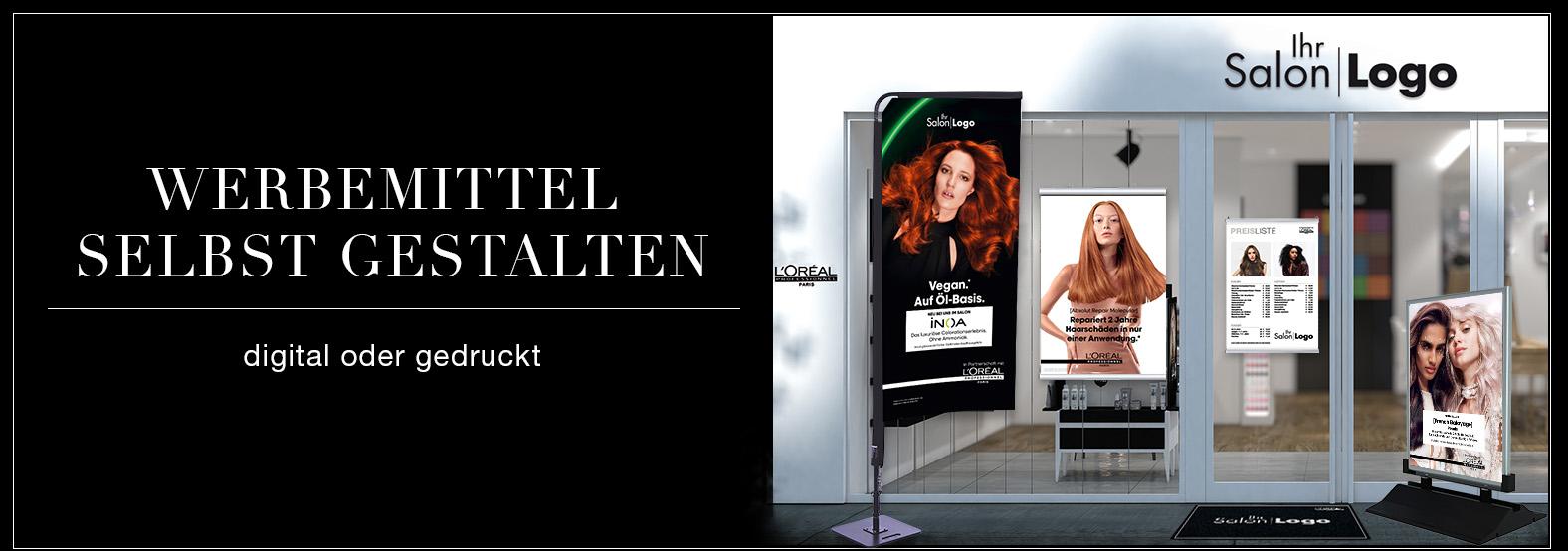 Schaufensterwerbung